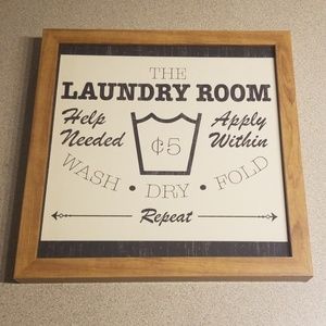 Laundry Room Sign